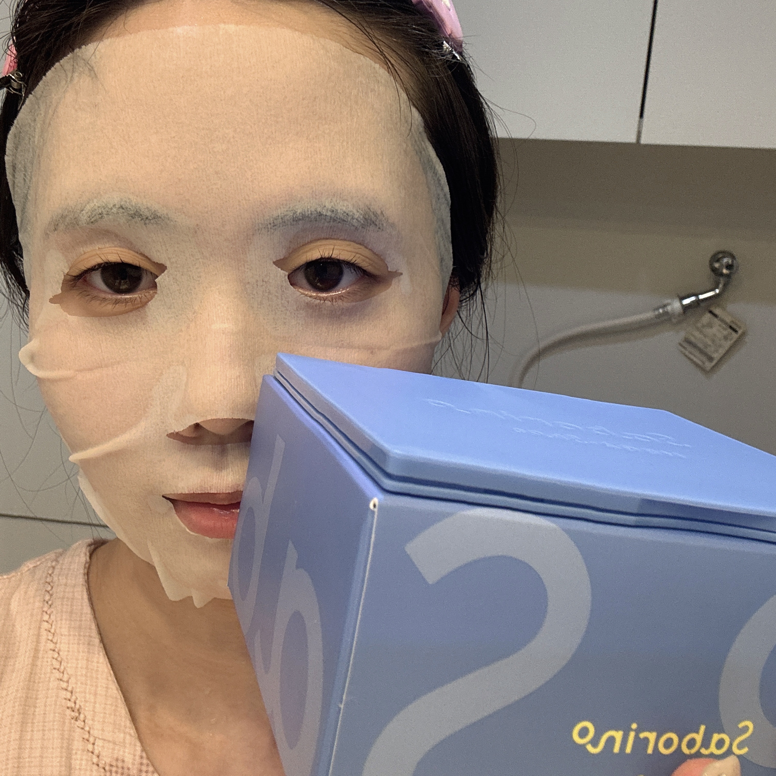 サボリーノ メガショット 朝用ツヤピールマスク CC/サボリーノ/シートマスク・パックを使ったクチコミ（2枚目）