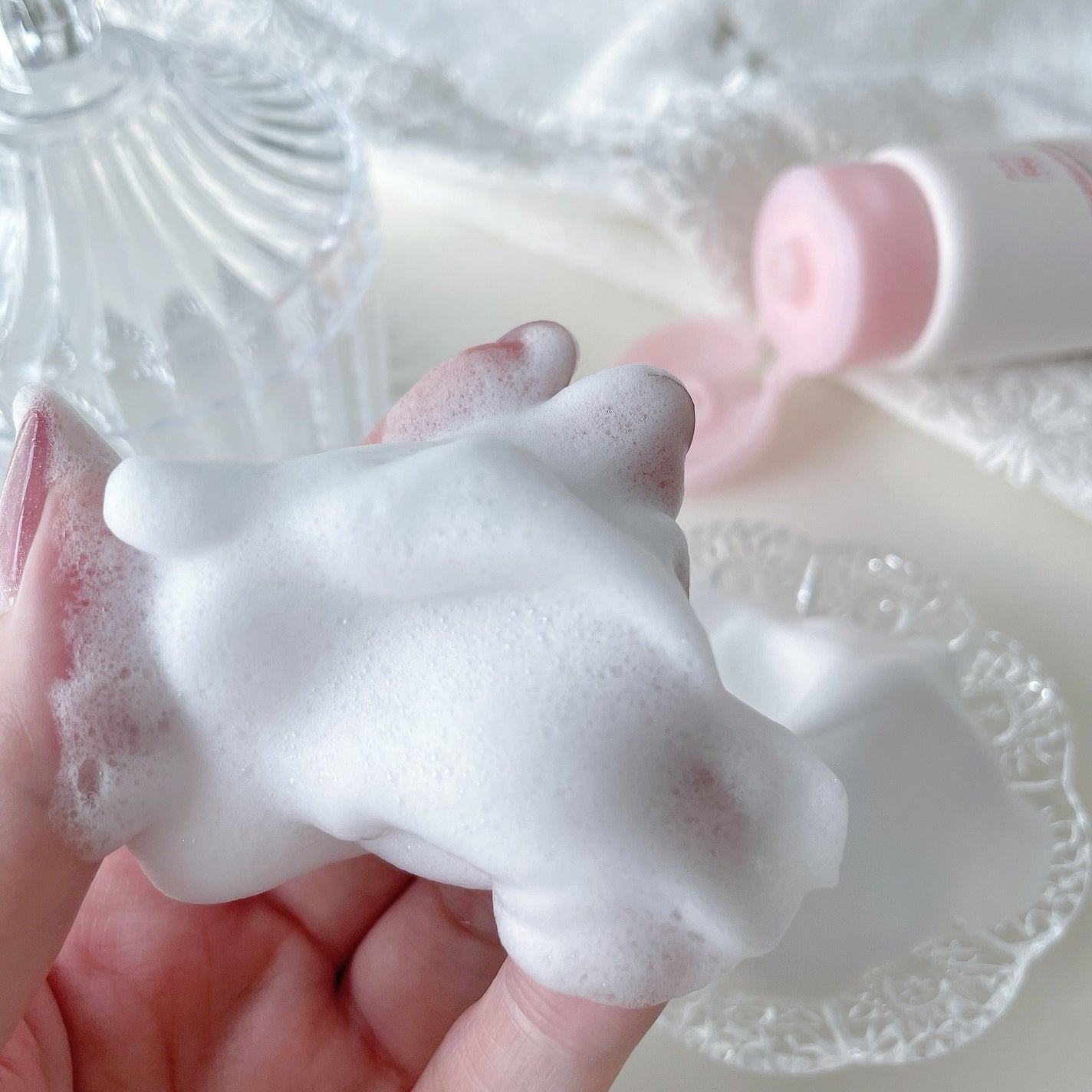 うるおい洗顔/カウブランド無添加/洗顔フォームを使ったクチコミ(5枚目)