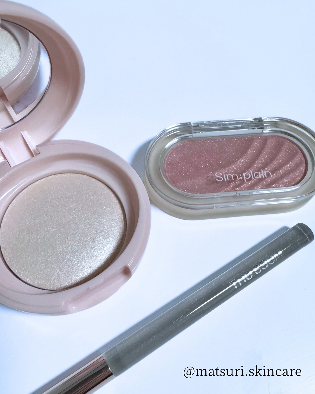 グリームオンチーク/Sim;plain/ジェル・クリームチークを使ったクチコミ（1枚目）