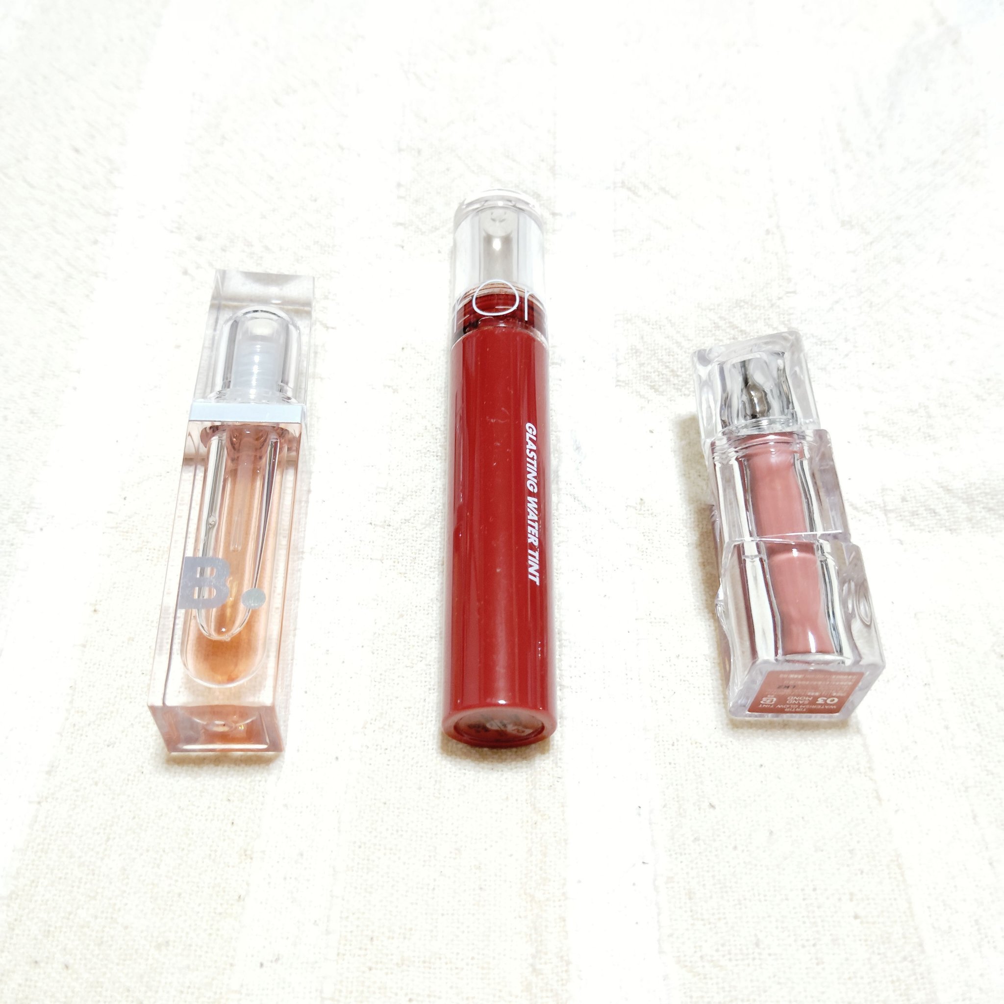 グラスティングウォーターティント/rom&nd/リップティントを使ったクチコミ（1枚目）