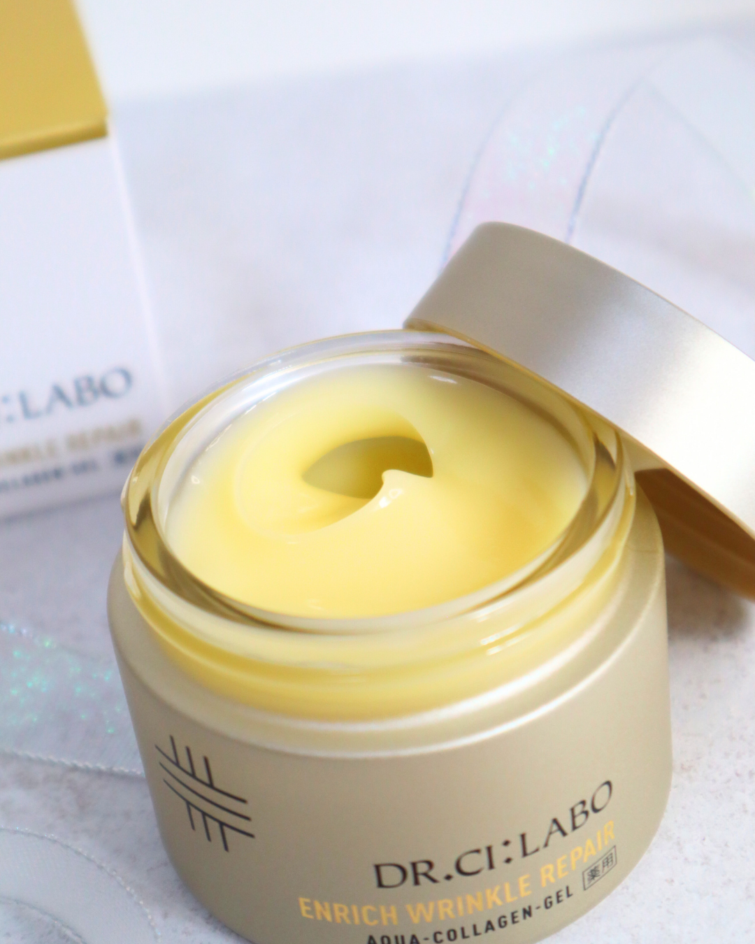 薬用アクアコラーゲンゲル エンリッチリンクルリペア/ドクターシーラボⓇ/フェイスクリームを使ったクチコミ(3枚目)