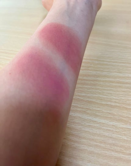 カラーリップマット 02 ハッシュグレープ/rom&nd/口紅を使ったクチコミ(2枚目)