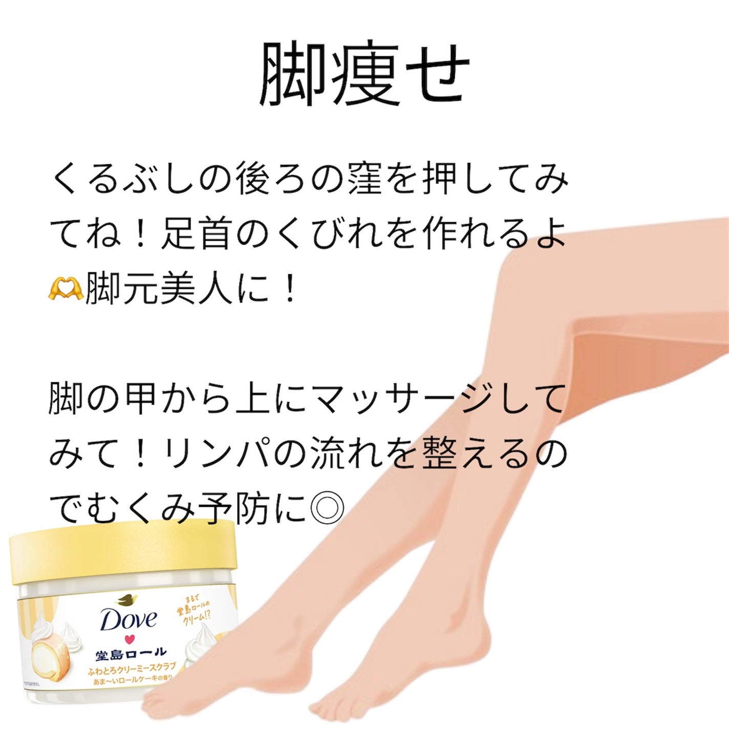 ダヴ ふわとろ クリーミースクラブ 堂島ロール/ダヴ/ボディスクラブを使ったクチコミ(2枚目)