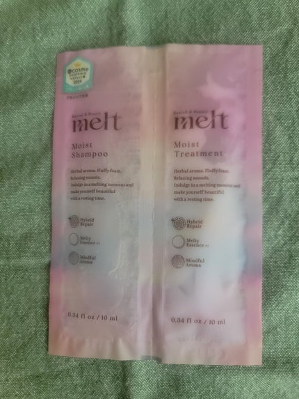 メルト モイストシャンプー/トリートメント/melt/市販シャンプーを使ったクチコミ(1枚目)