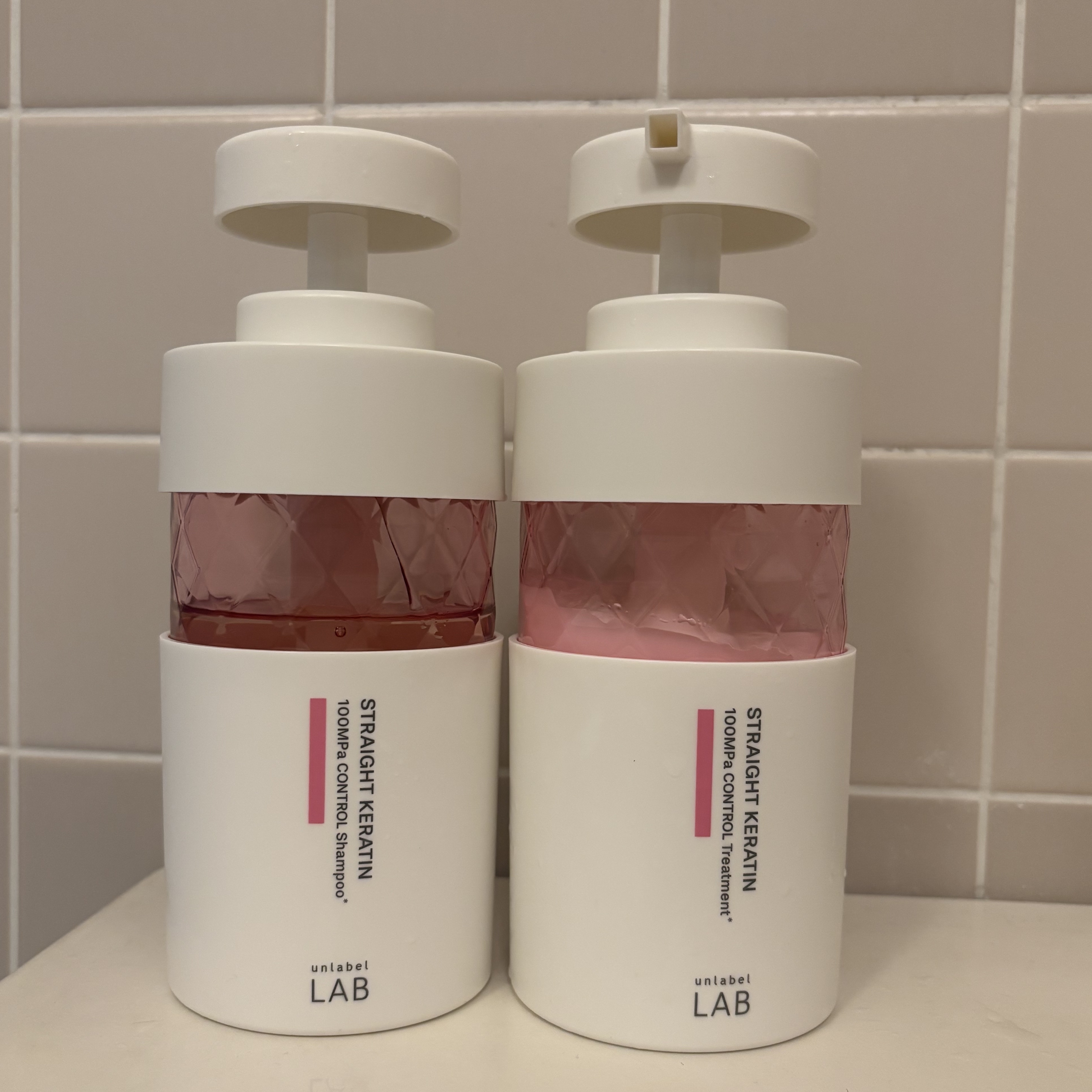 アンレーベル　ラボ　KRコントロール　シャンプー/トリートメント/unlabel/市販シャンプーを使ったクチコミ（1枚目）