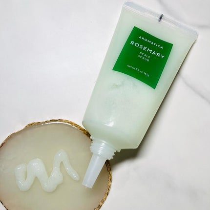 ローズマリー スカルプ スクラブ/AROMATICA/ヘッドスクラブを使ったクチコミ(5枚目)