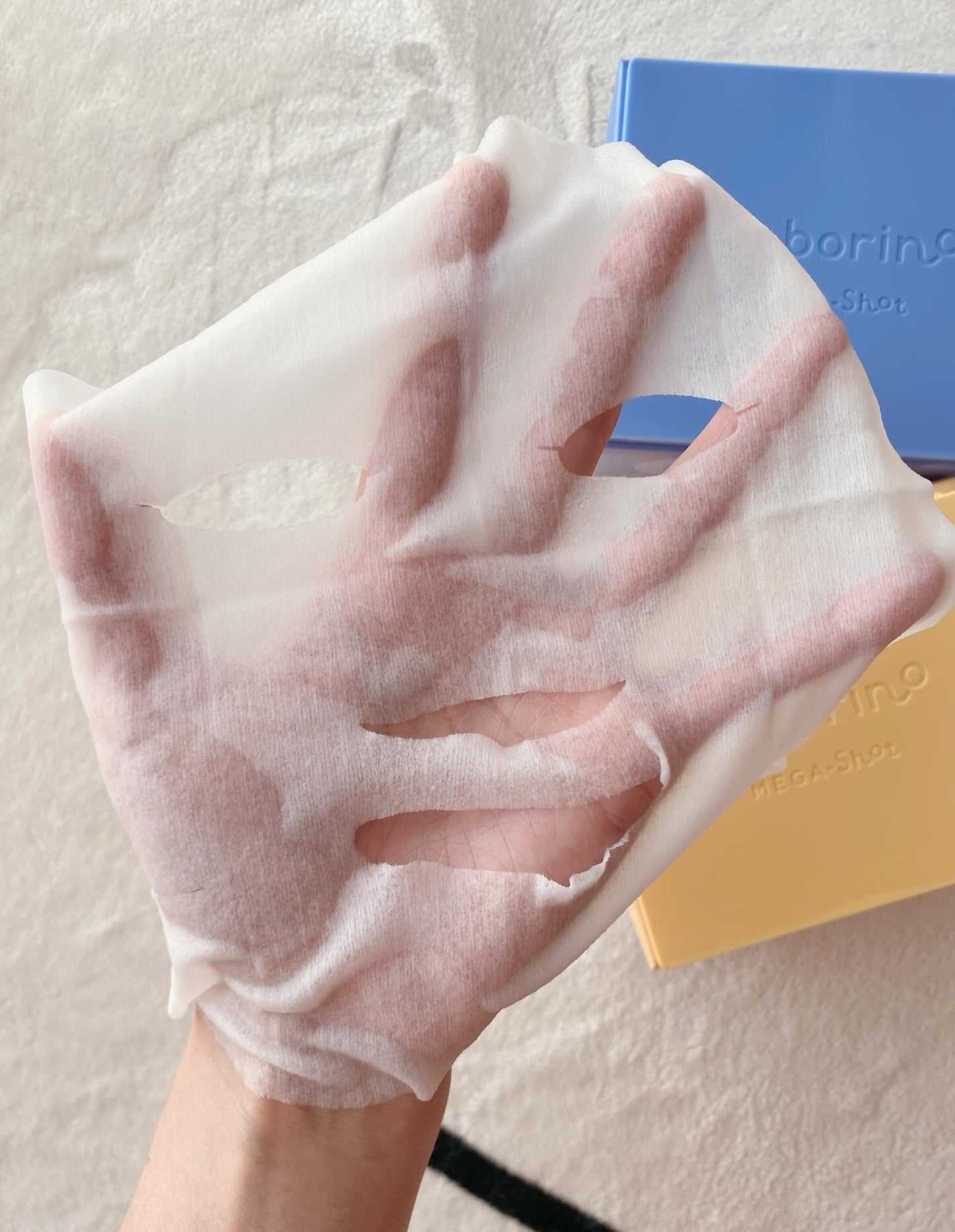 サボリーノ メガショット 朝用ツヤピールマスク CC/サボリーノ/シートマスク・パックを使ったクチコミ(3枚目)