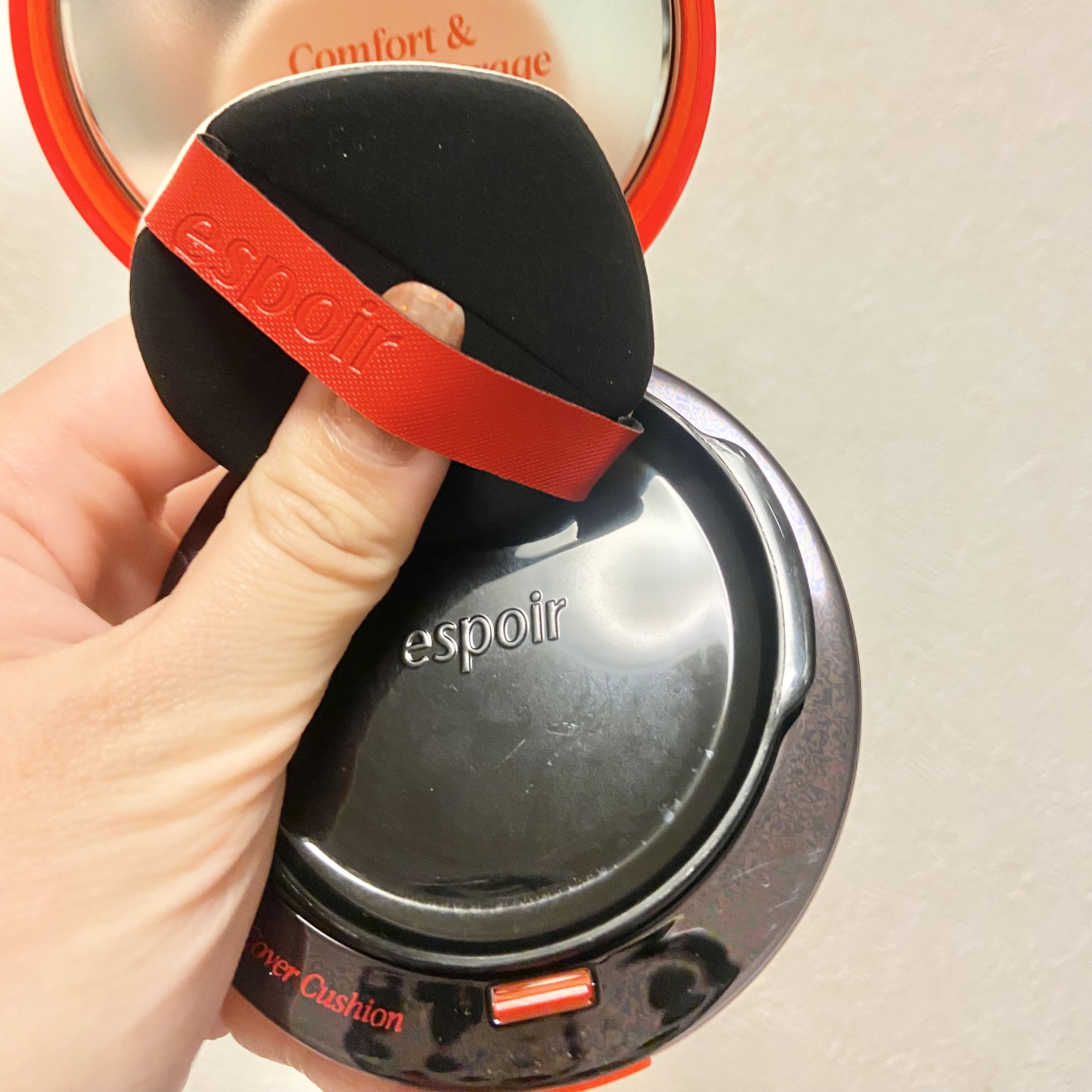 ビーベルベットカバークッション/espoir/クッションファンデーションを使ったクチコミ（2枚目）