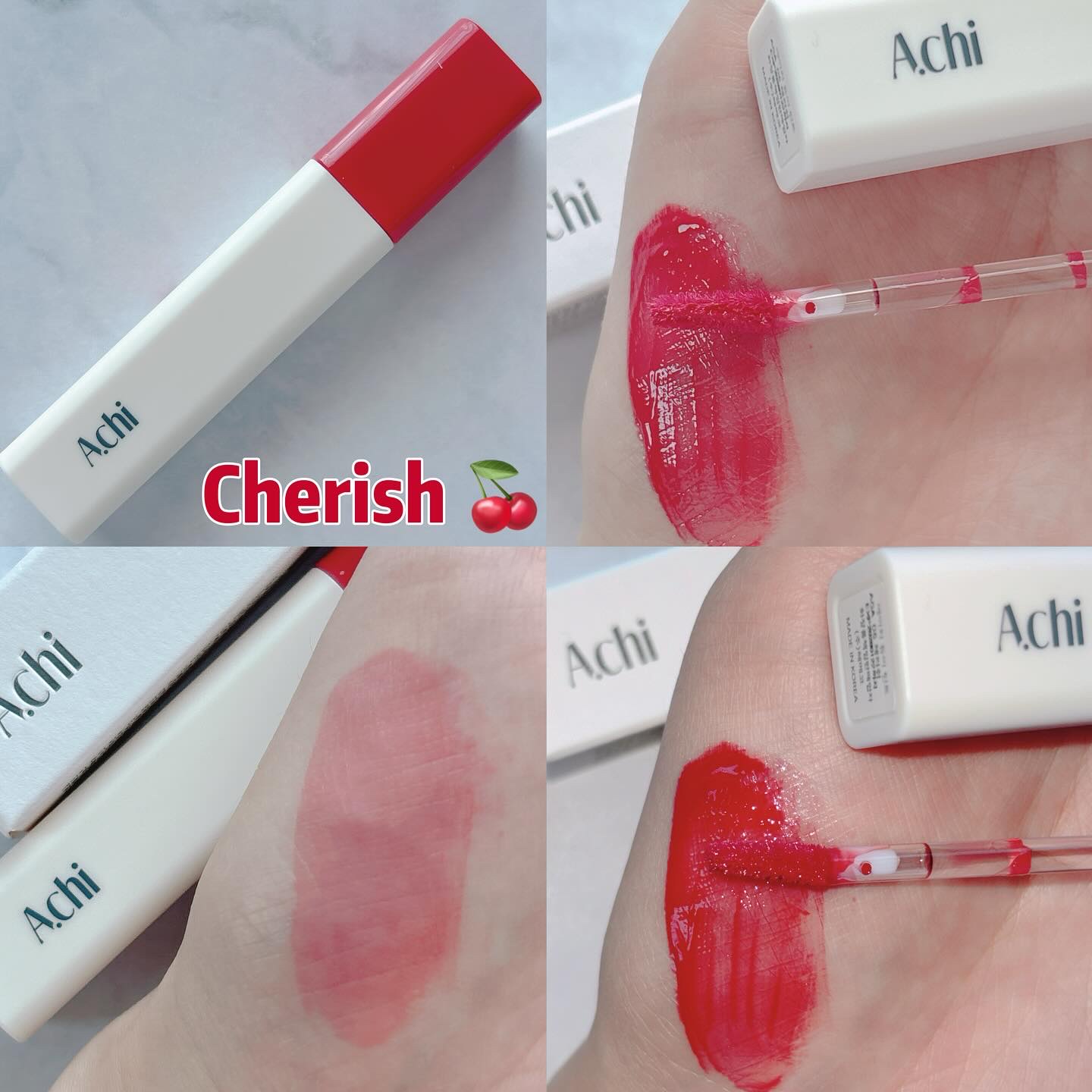 Dewy Tint/A.chi/リップティントを使ったクチコミ（2枚目）