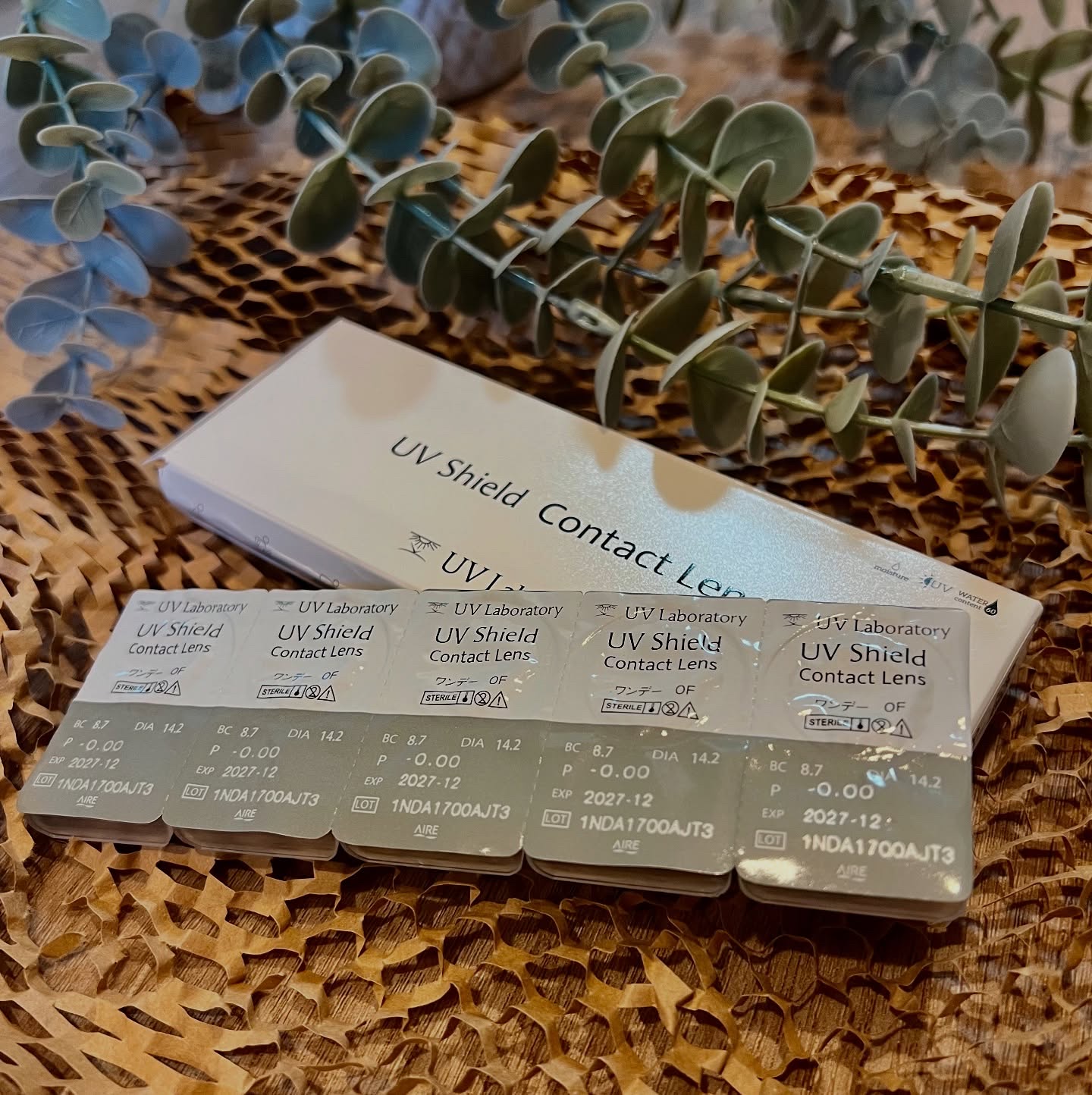 UV シールド コンタクトレンズ/UV Laboratory/ワンデー（１DAY）カラコンを使ったクチコミ（1枚目）