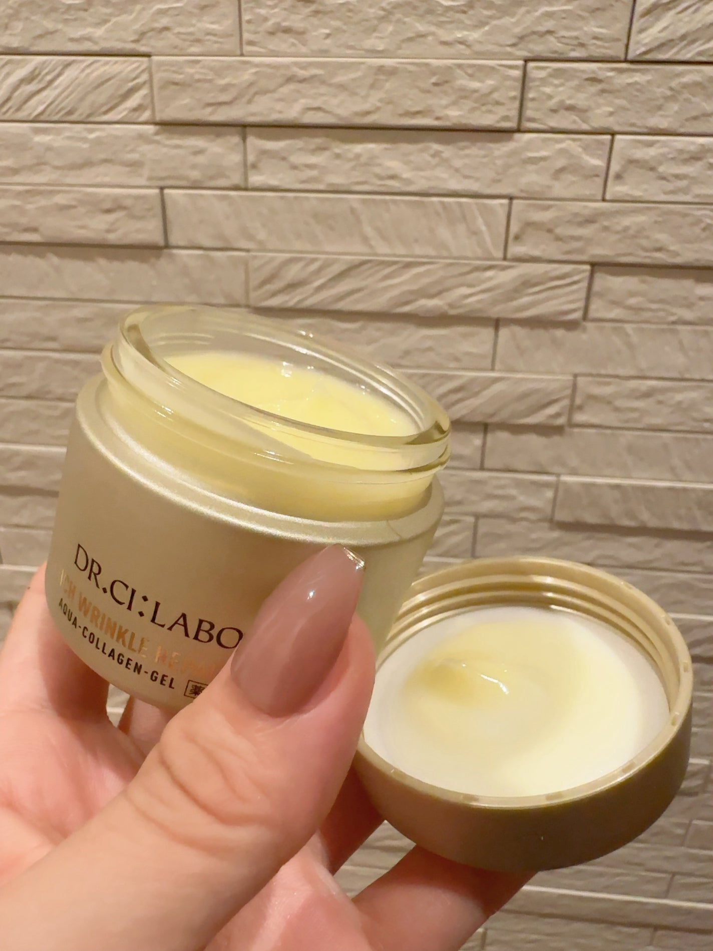 薬用アクアコラーゲンゲル エンリッチリンクルリペア/ドクターシーラボⓇ/フェイスクリームを使ったクチコミ(4枚目)