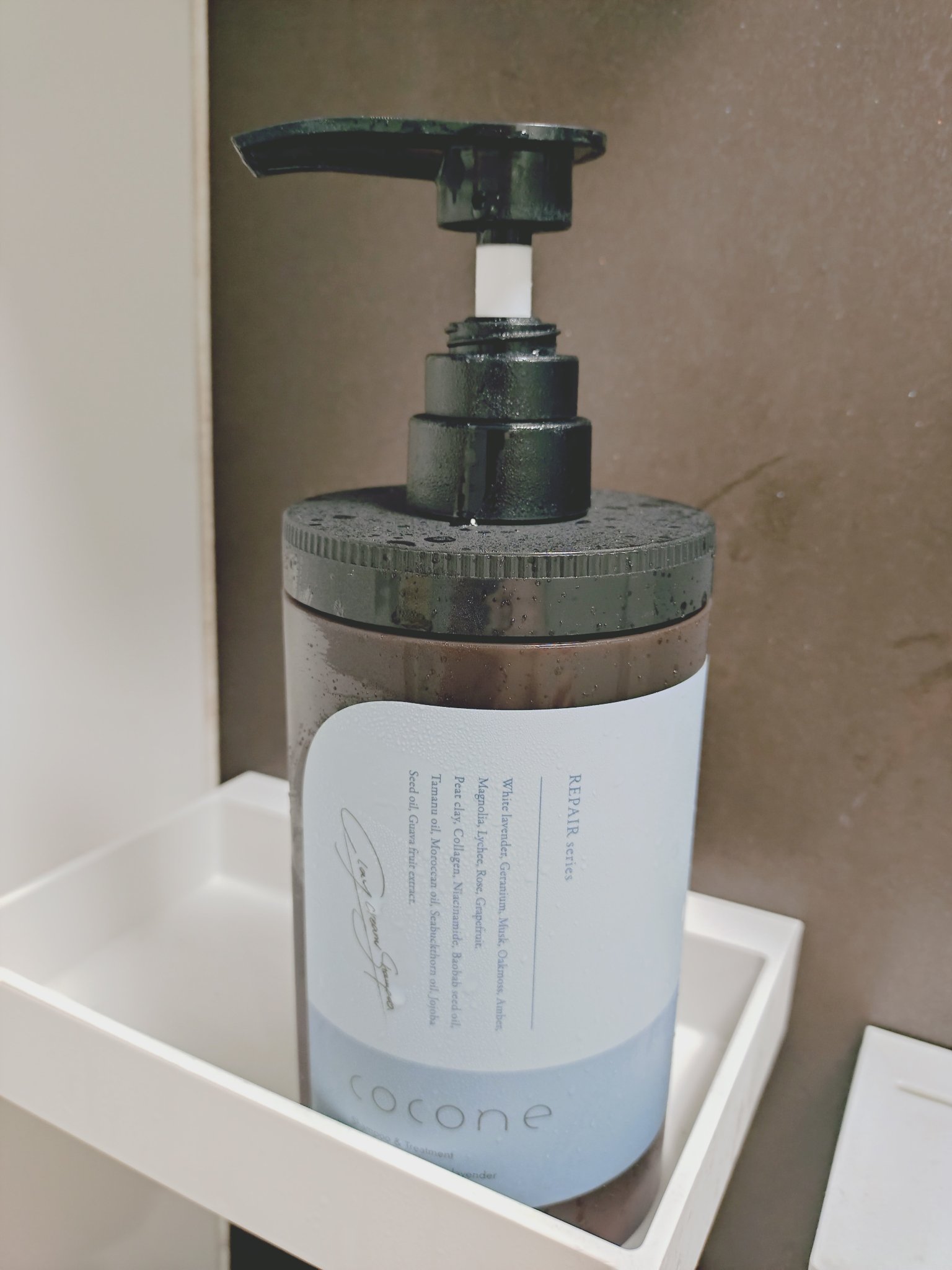 cocone クレイクリームシャンプー リペア/cocone/市販シャンプーを使ったクチコミ（1枚目）