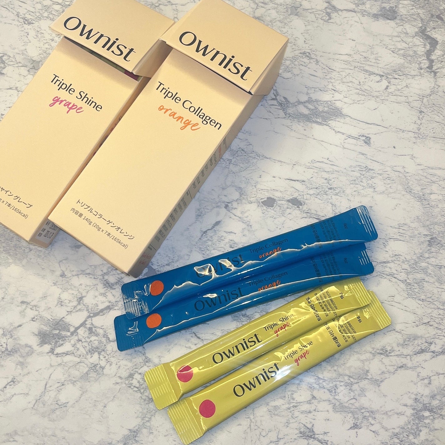 トリプルコラーゲン オレンジ/Ownist/美容サプリメントを使ったクチコミ(4枚目)