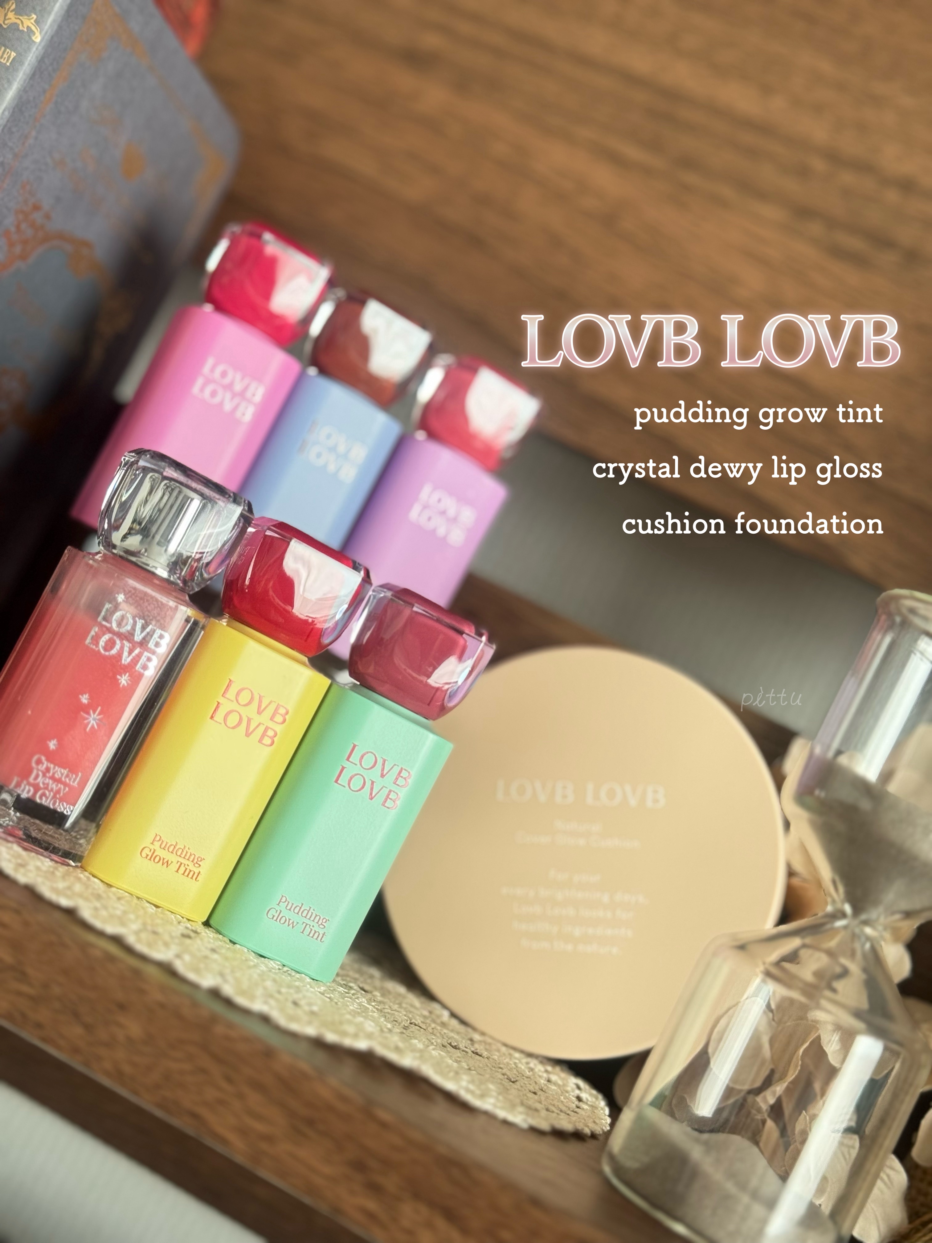 プリングロウkoreaリップティント 02 ENDING ROSE/LOVB LOVB/口紅を使ったクチコミ（1枚目）