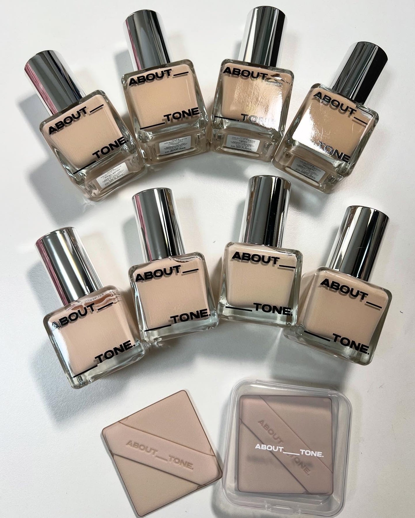 スキンレイヤーフィットファンデーション/ABOUT TONE/リキッドファンデーションを使ったクチコミ(5枚目)