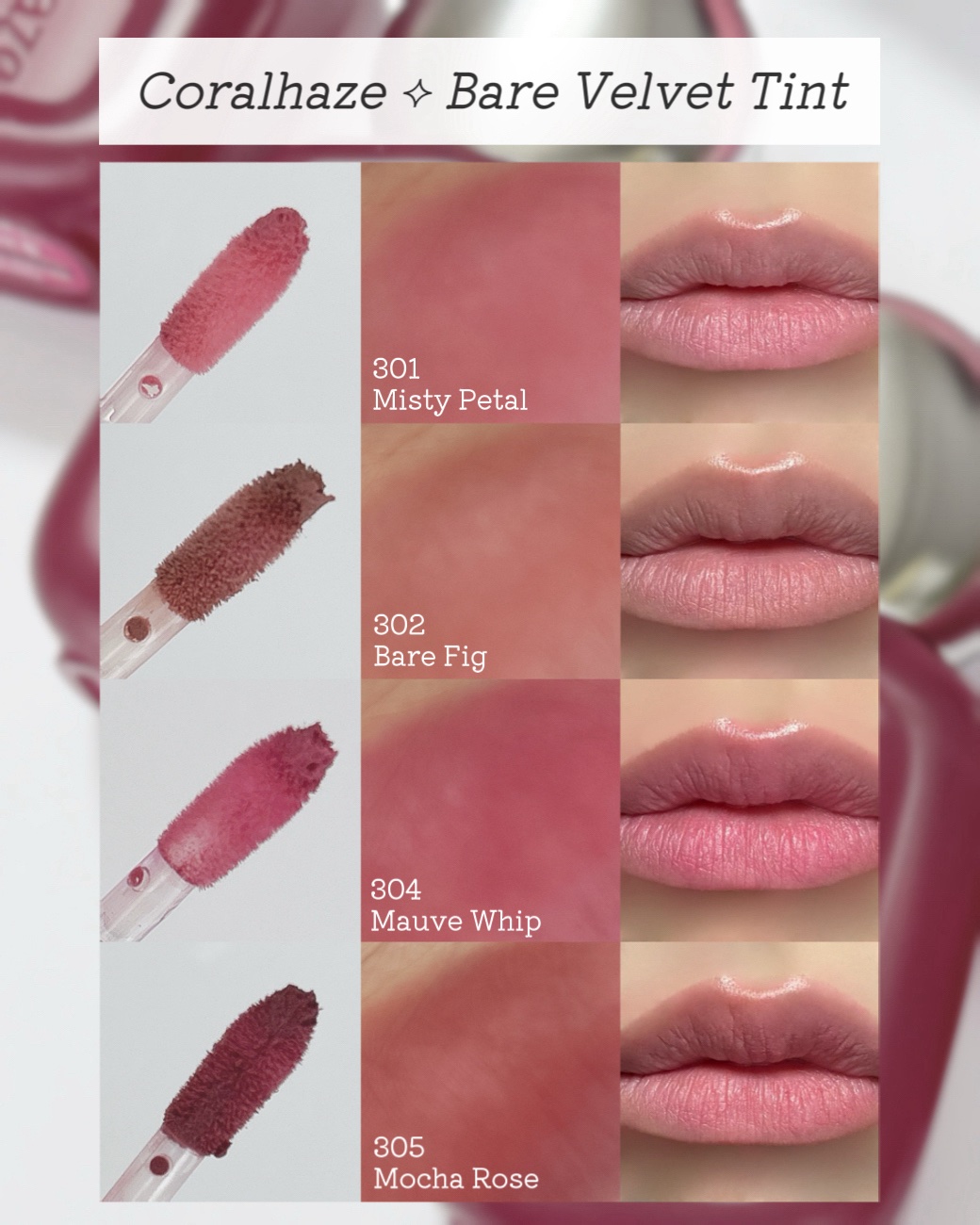 ベア ベルベット ティント/Coralhaze/リップティントを使ったクチコミ（3枚目）