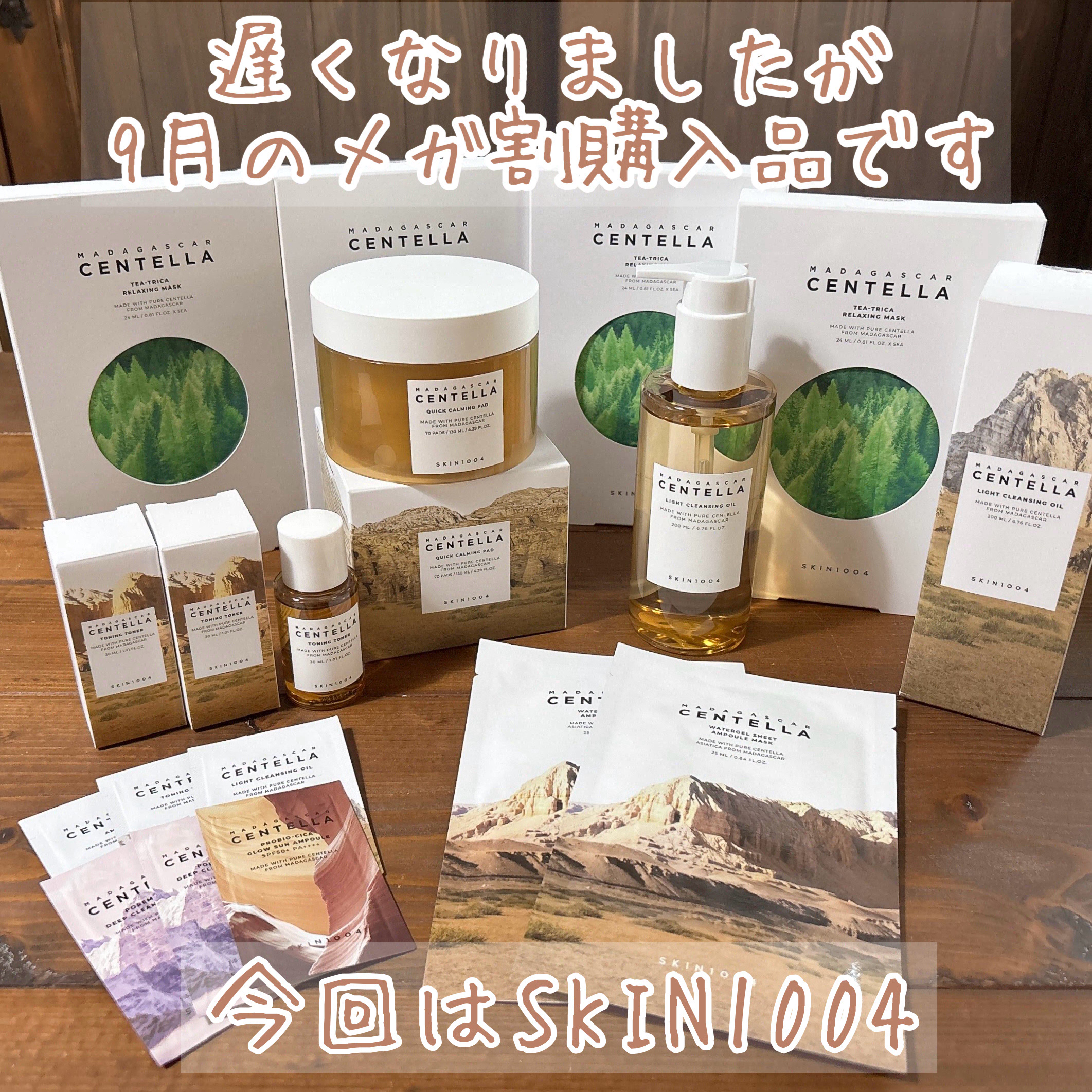 センテラ クイックカーミングパッド/SKIN1004/トナーパッドを使ったクチコミ（2枚目）