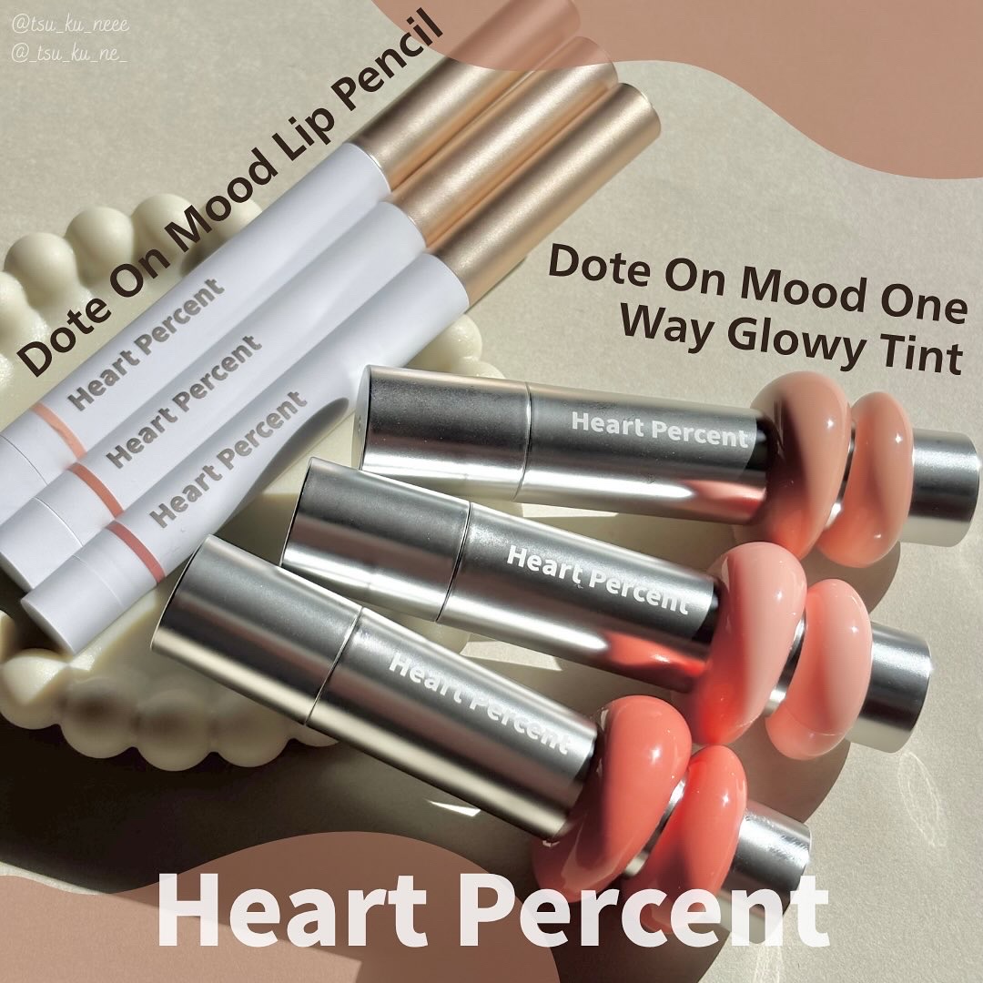 ドットオンムードリップペンシル/Heart Percent/リップライナーを使ったクチコミ（1枚目）