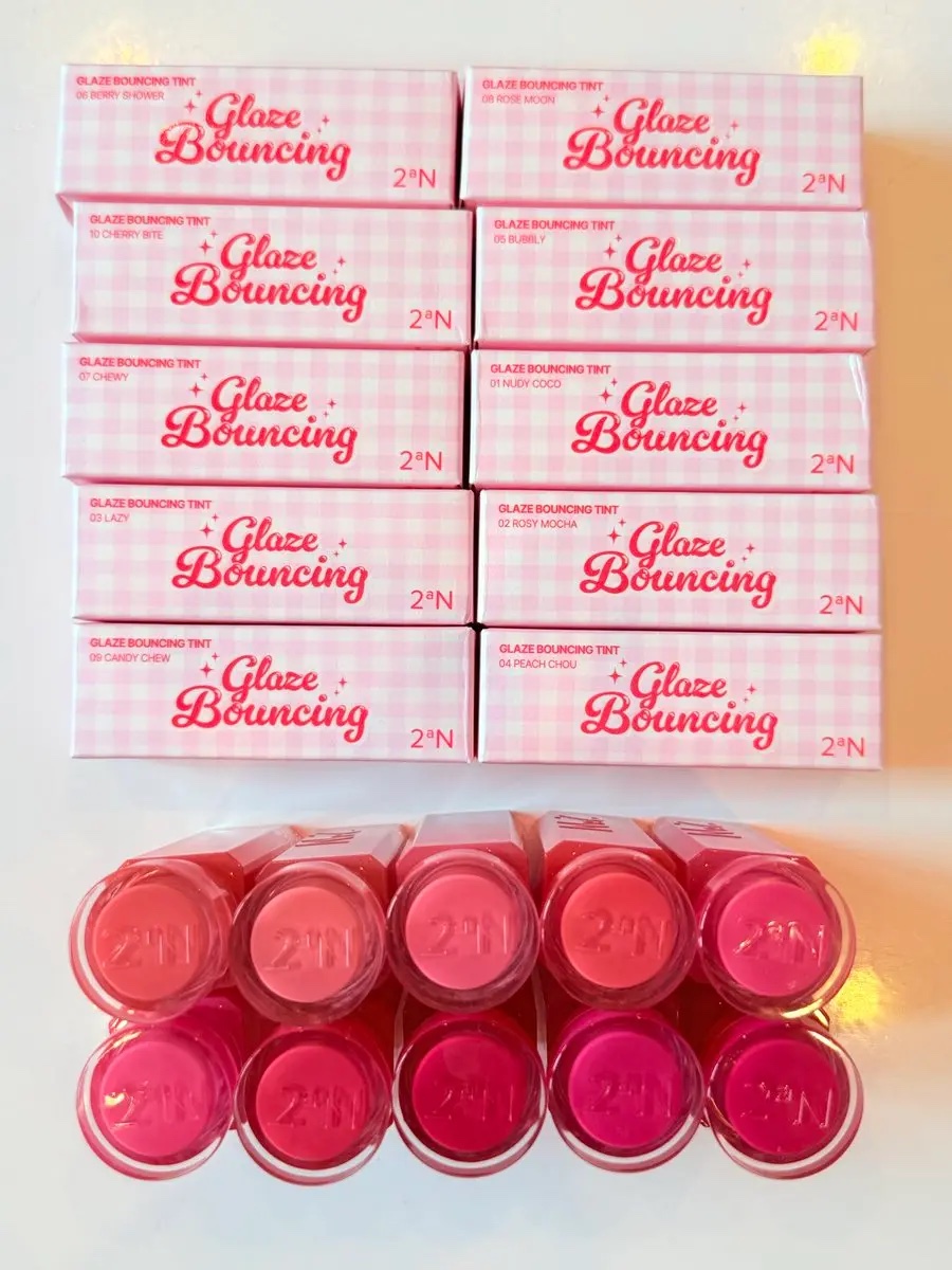 グレイズバウンシングティント/2aN/リップティントを使ったクチコミ（3枚目）