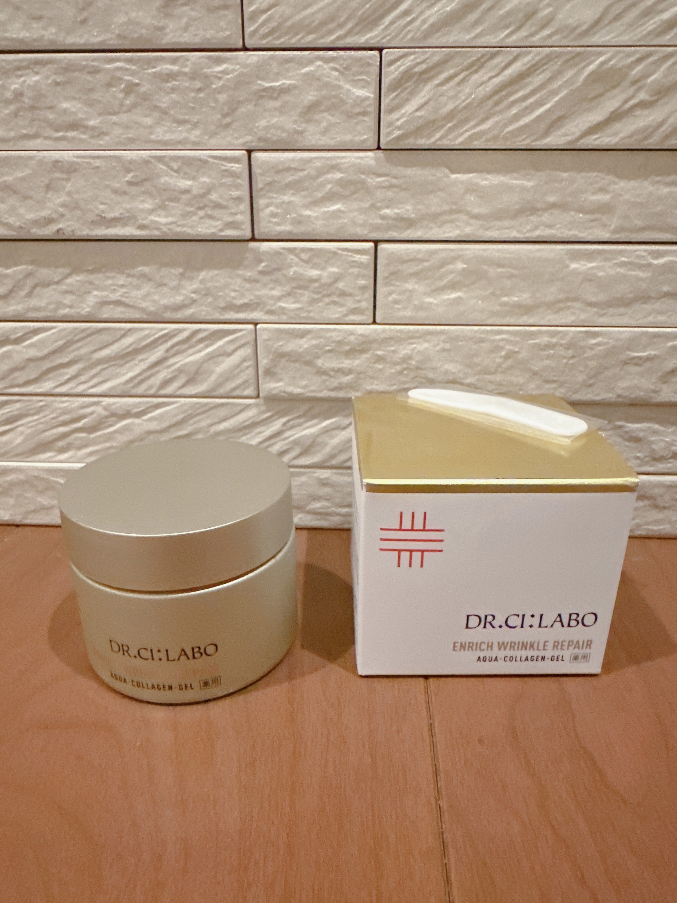 薬用アクアコラーゲンゲル エンリッチリンクルリペア/ドクターシーラボⓇ/フェイスクリームを使ったクチコミ（3枚目）