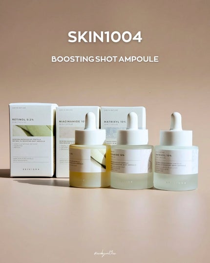 レチノール 0.2 ブースティングショット アンプル/SKIN1004/美容液を使ったクチコミ(1枚目)