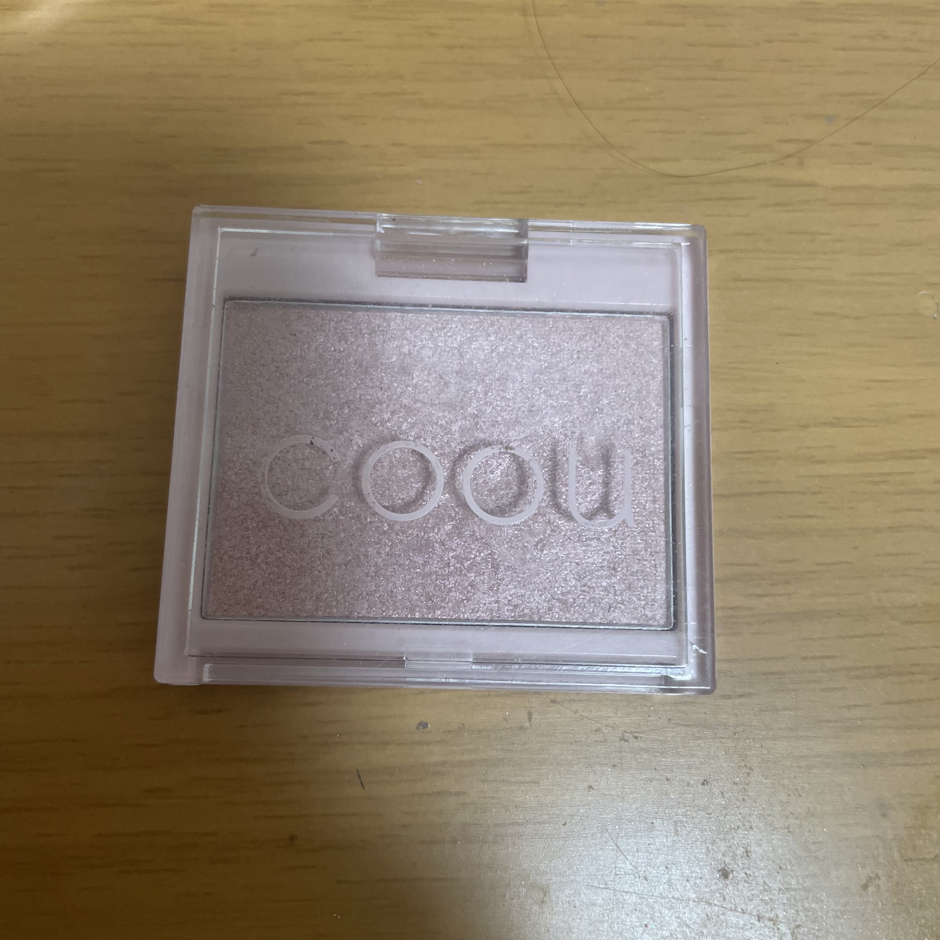 ハイライト 03 ピンクライト/coou/パウダーハイライトを使ったクチコミ（1枚目）