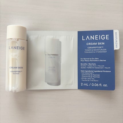 クリームスキン ローション/LANEIGE/化粧水を使ったクチコミ(2枚目)