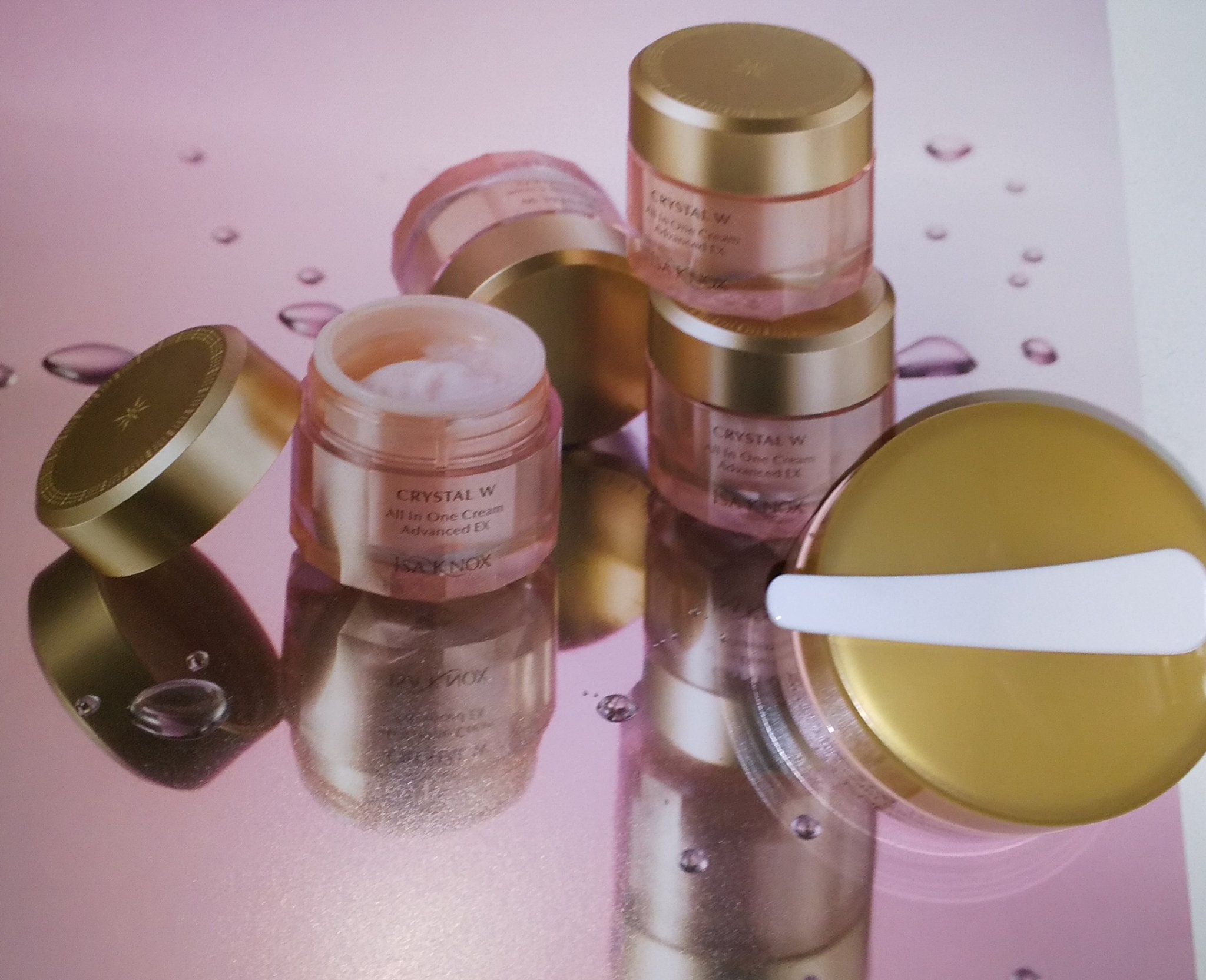 クリスタル Ｗオールインワンクリーム/ISAKNOX(イザノックス)/オールインワン化粧品を使ったクチコミ（3枚目）
