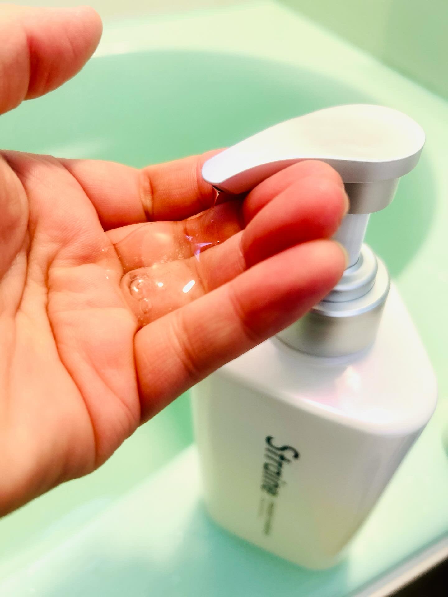 ストレートシャンプー/ストレートトリートメント ホワイトブロッサムの香り/Straine/市販シャンプーを使ったクチコミ（2枚目）