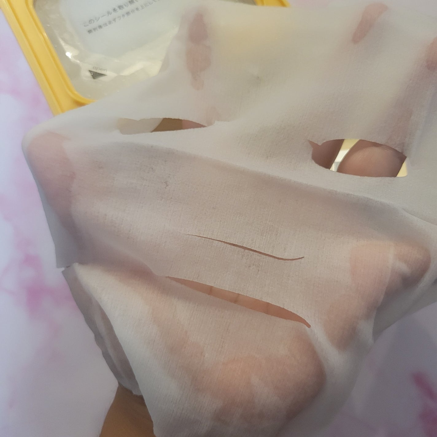 サボリーノ メガショット 朝用ツヤピールマスク CC/サボリーノ/シートマスク・パックを使ったクチコミ(2枚目)