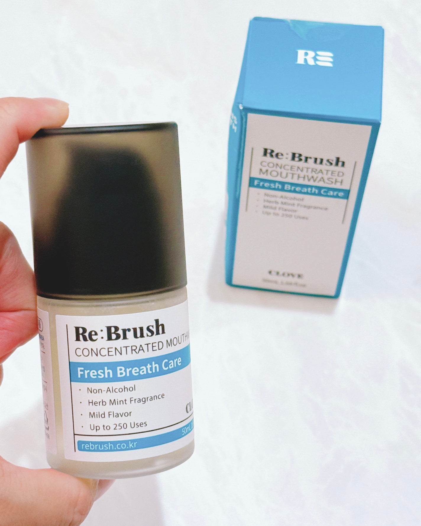 口臭除去クローブ濃縮マウスウォッシュ/Re:Brush/マウスウォッシュ・スプレーを使ったクチコミ(4枚目)