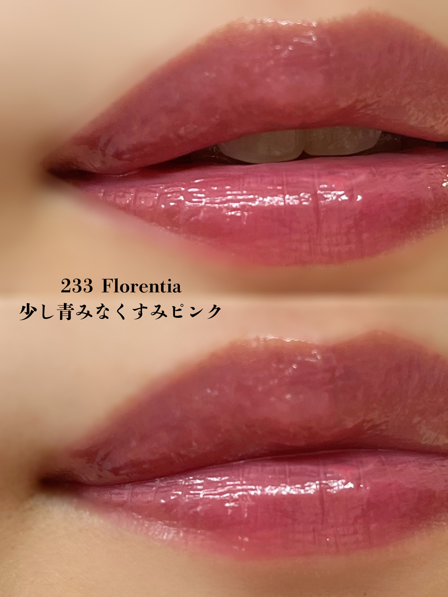 ブラーグロイリップティント 219/Dinto/リップティントを使ったクチコミ（3枚目）