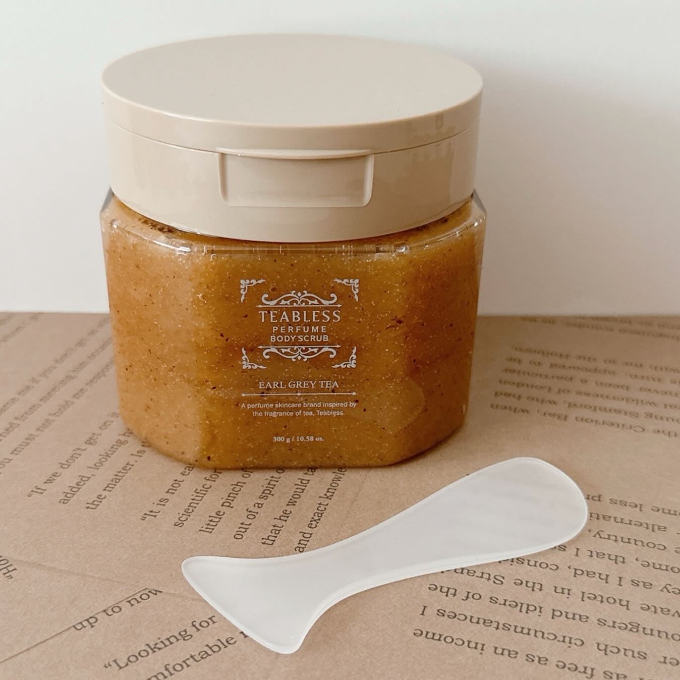 アールグレイティージャム ボディスクラブ/TEABLESS/ボディスクラブを使ったクチコミ(2枚目)