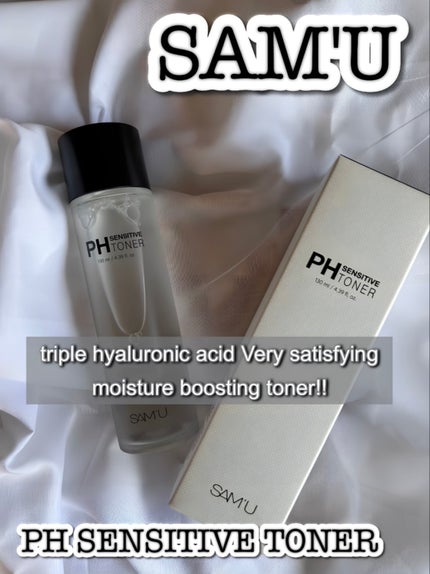 PHセンシティブトナー/SAM'U/化粧水を使ったクチコミ(1枚目)