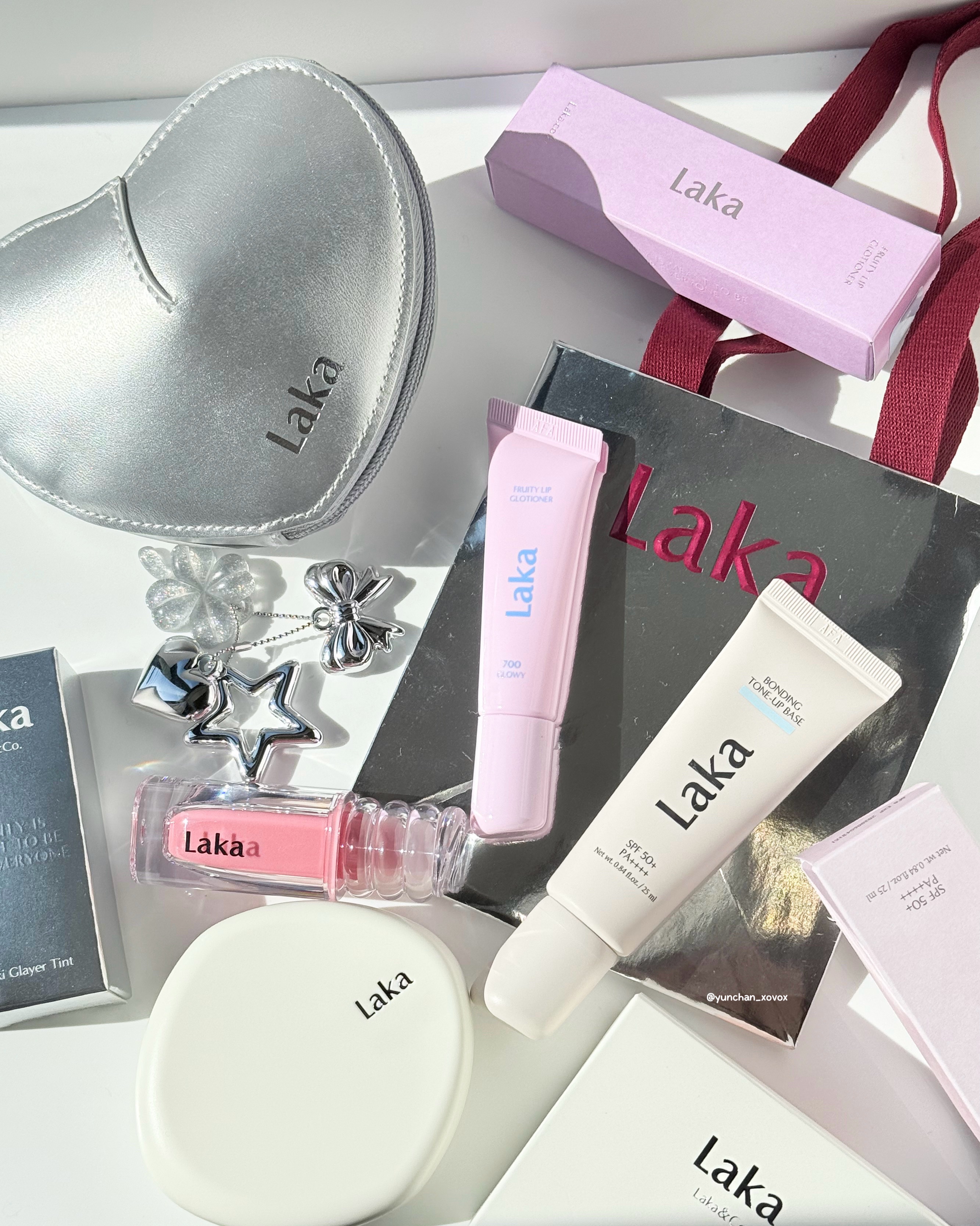 ラカ　マキシグレイヤーティント/Laka/リップティントを使ったクチコミ（2枚目）