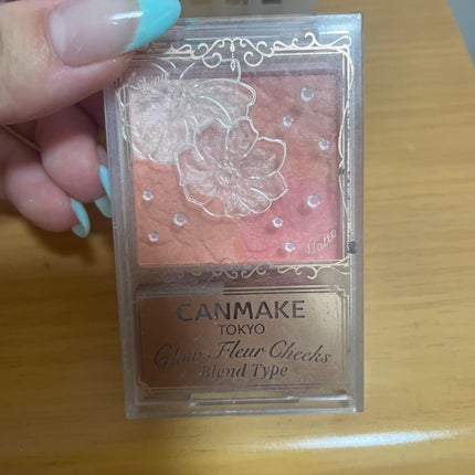 グロウフルールチークス(ブレンドタイプ)/キャンメイク/パウダーチークを使ったクチコミ(1枚目)