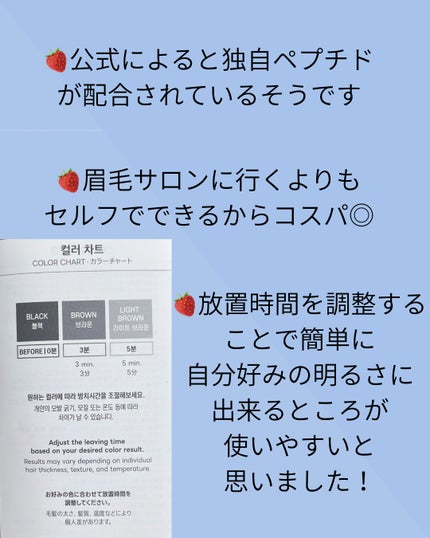 イージーブロウトーンチェンジャー/COSNORI/その他アイブロウを使ったクチコミ(4枚目)