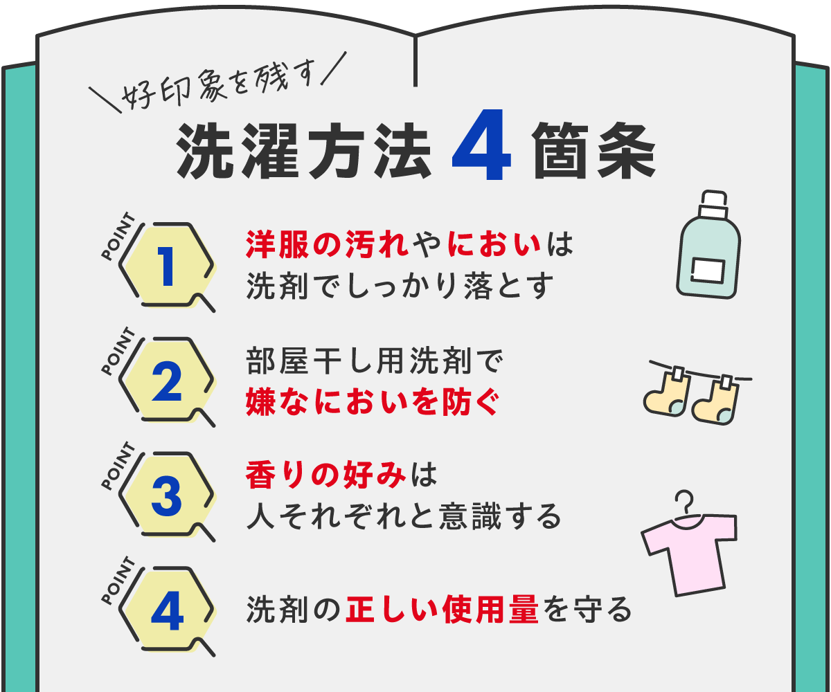 洋服から香る、好印象の作り方。最終的に辿り着いた洗濯洗剤の画像