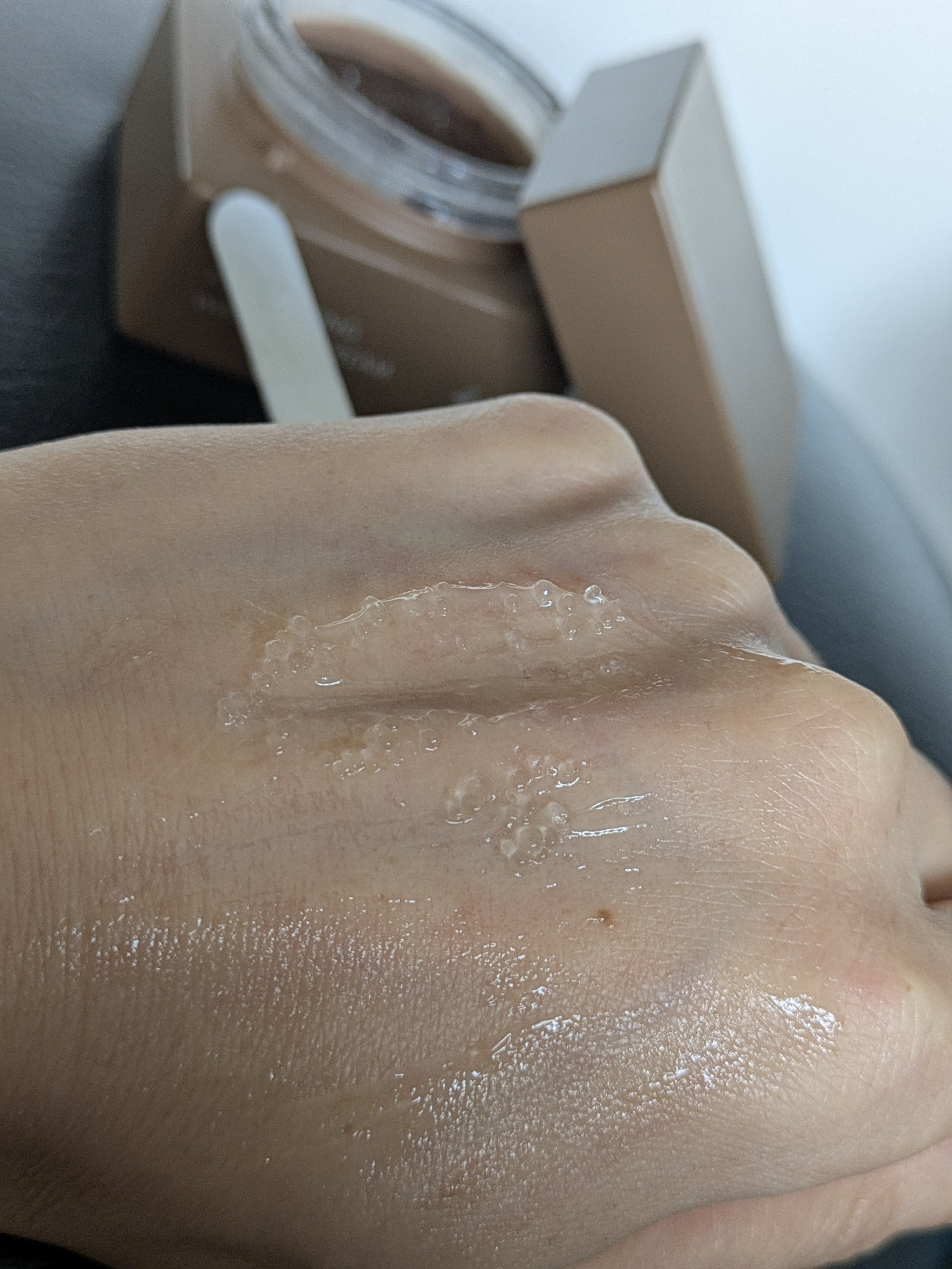 フローリフティングラッピングクリーム/koy/フェイスクリームを使ったクチコミ（2枚目）