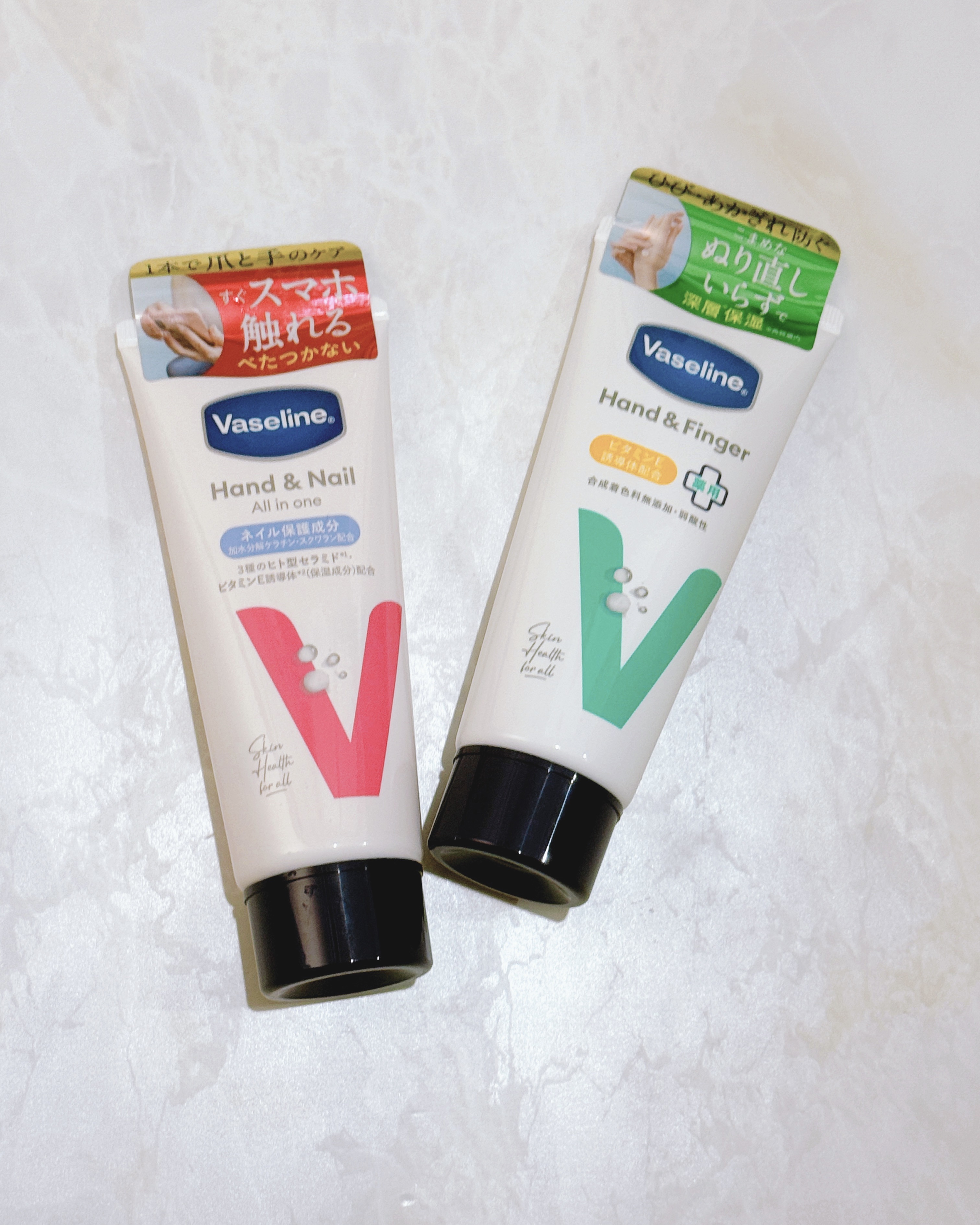 薬用ハンド＆フィンガー/ヴァセリン/ハンドクリームを使ったクチコミ（2枚目）