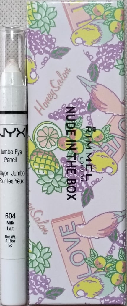 ジャンボ アイ ペンシル/NYX Professional Makeup/単色アイシャドウを使ったクチコミ(2枚目)