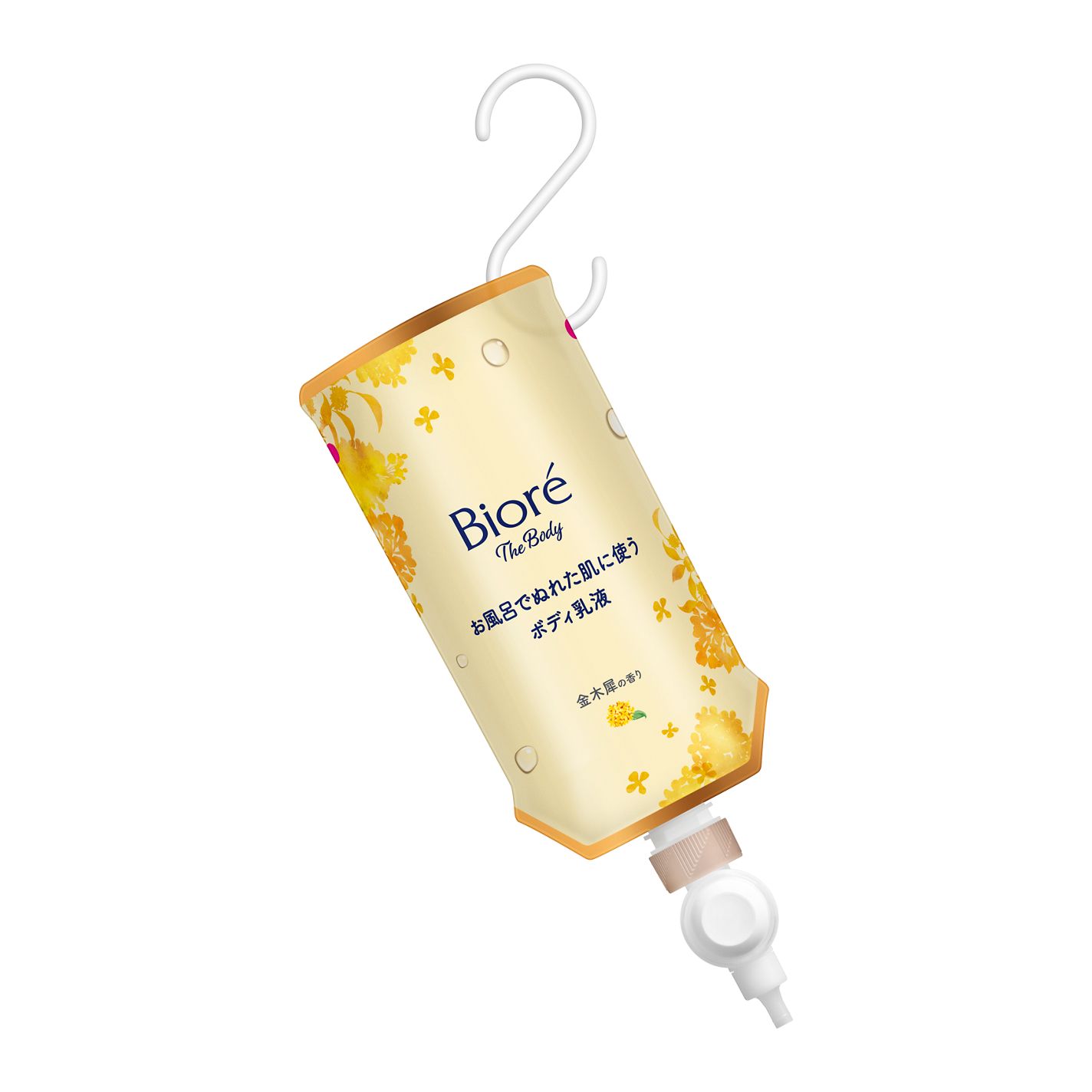 ビオレ ザ ボディ お風呂でぬれた肌に使うボディ乳液 肌すべすべ 金木犀の香り / ビオレu