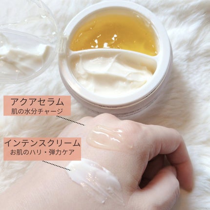 ホワイトトリュフダブルセラムアンドクリーム/ダルバ/フェイスクリームを使ったクチコミ(3枚目)