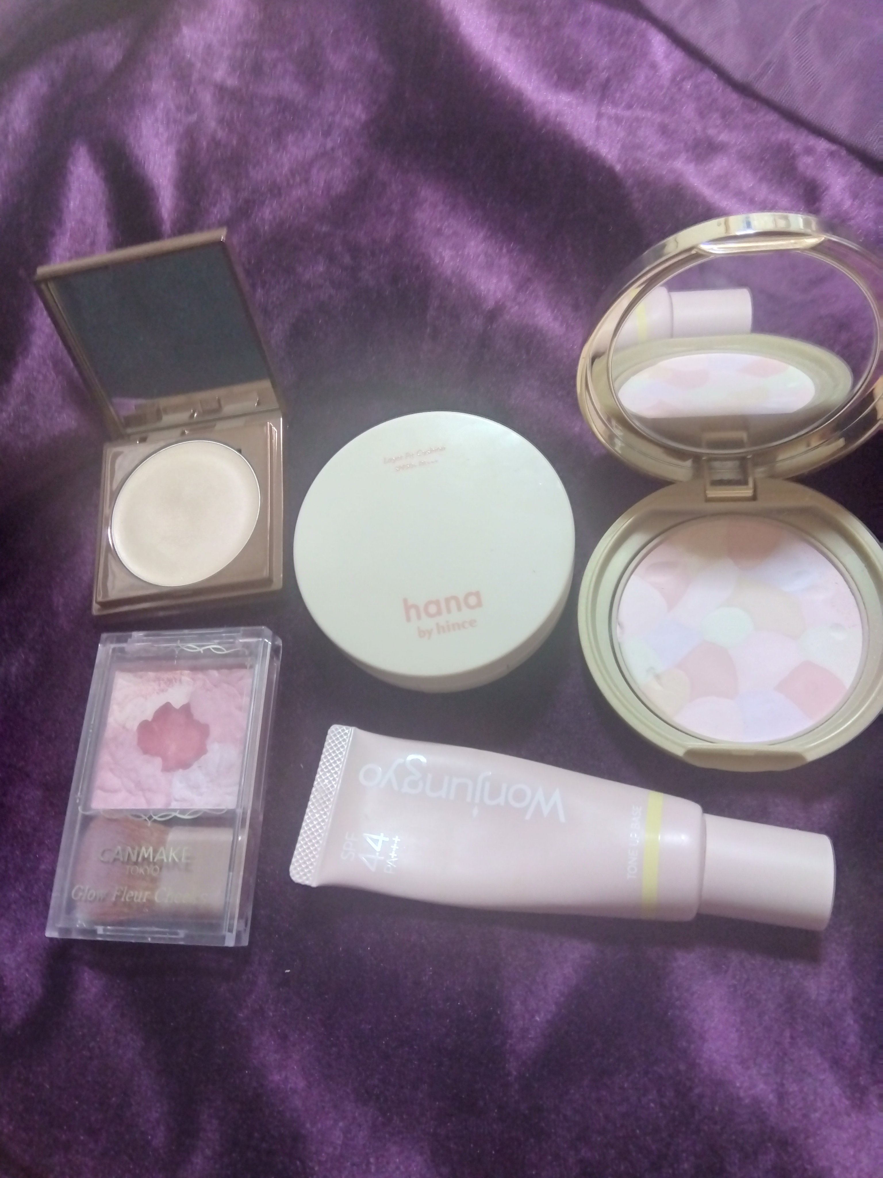 グロウフルールチークス/キャンメイク/パウダーチークを使ったクチコミ（1枚目）