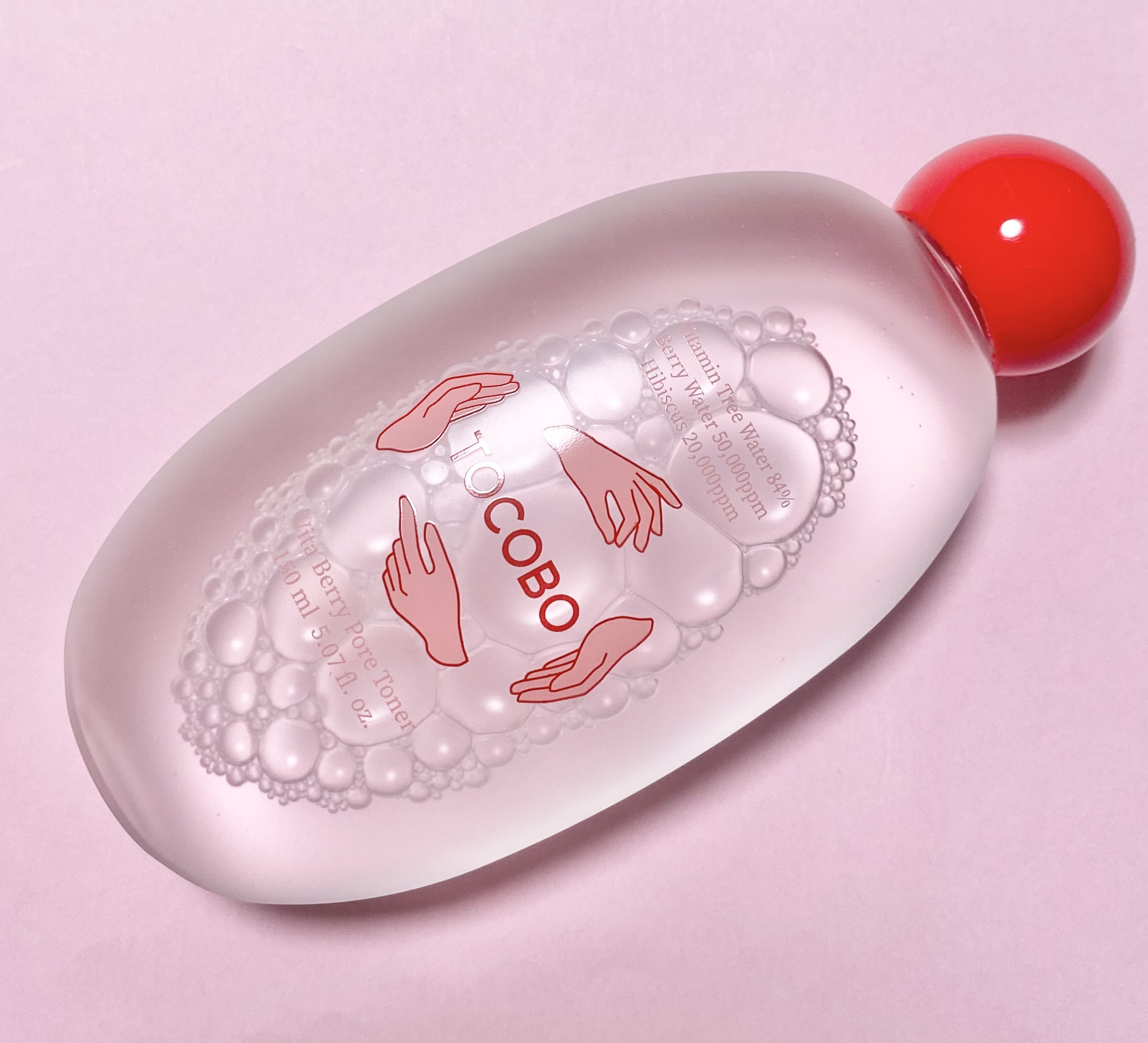 TOCOBO ビタベリーポアトナーのクチコミ「TOCOBO
ビタベリーポアトナー

広がった毛穴をすっきりタイトニング！

ビタミンやベリー.....」（2枚目）