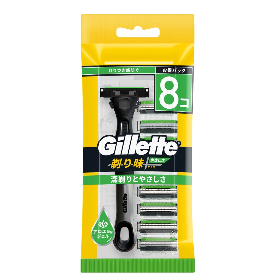 剃り味+プラス やさしさ 7B ホルダー付き