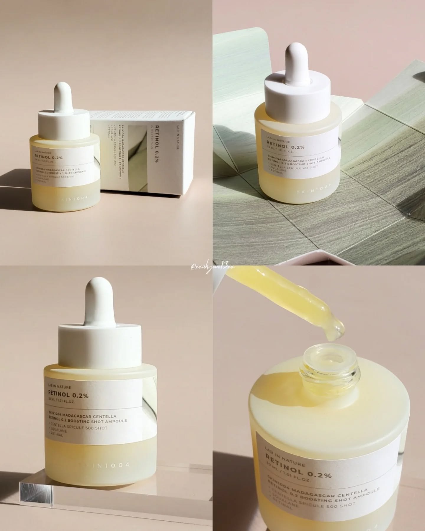 レチノール 0.2 ブースティングショット アンプル/SKIN1004/美容液を使ったクチコミ（3枚目）