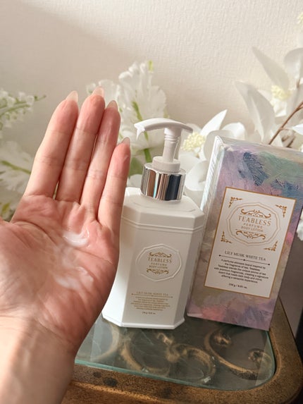 リリームスクホワイトティーボディローション/TEABLESS/ボディローションを使ったクチコミ(4枚目)