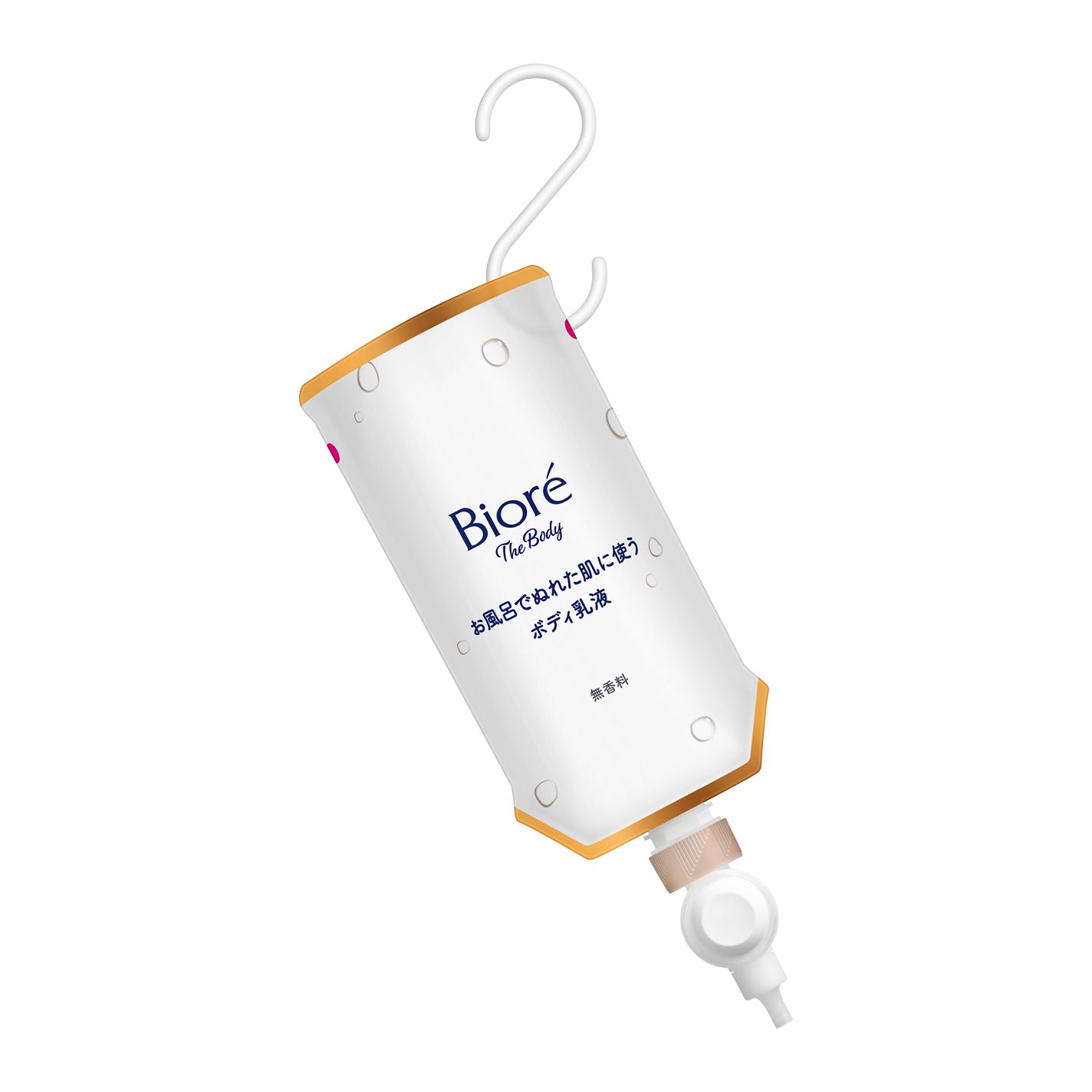 ビオレ ザ ボディ お風呂でぬれた肌に使うボディ乳液 肌すべすべ 無香料 / ビオレu