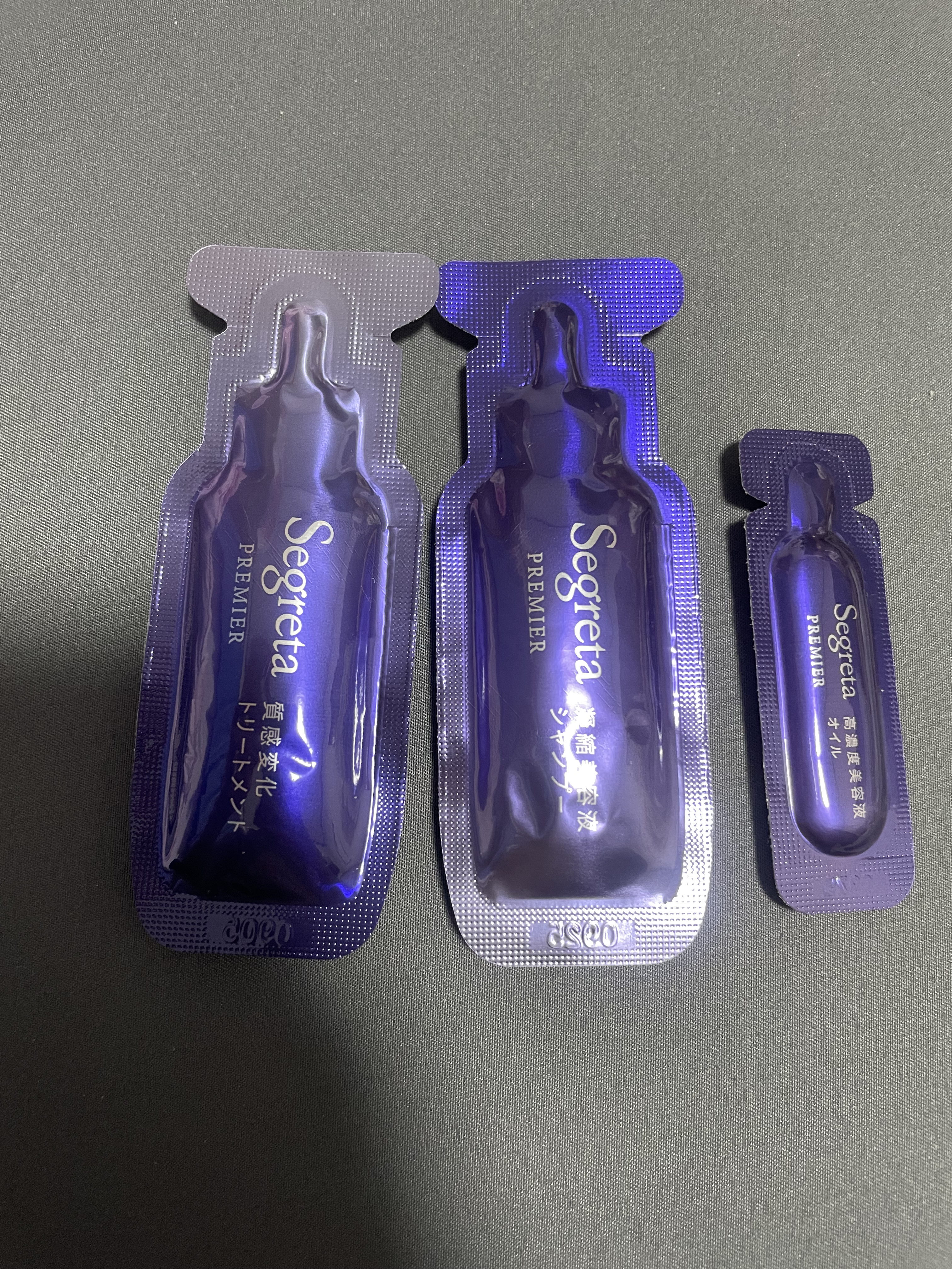 セグレタ プレミア 凝縮美容液シャンプー/質感変化トリートメント/セグレタ/市販シャンプーを使ったクチコミ（1枚目）